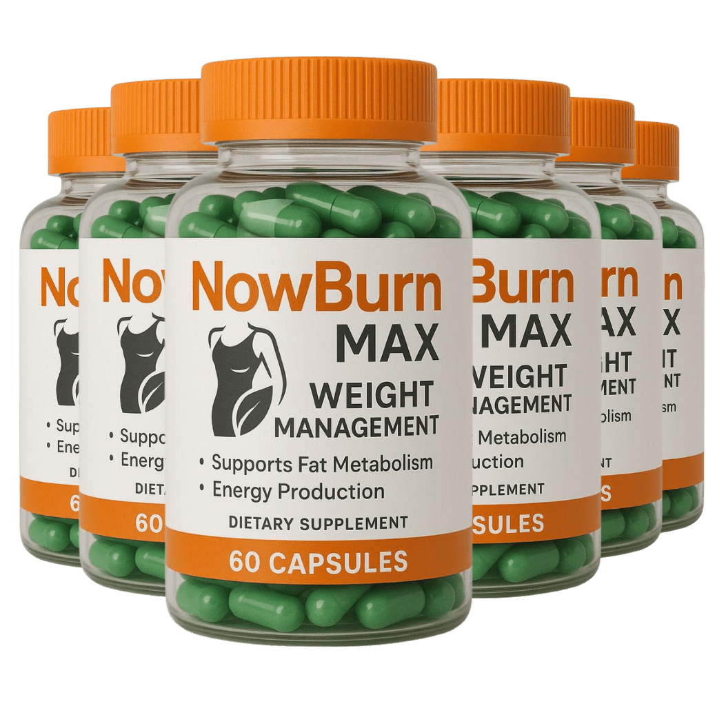 NowBurn Max - 6 Bottles (60 Capsules Each)